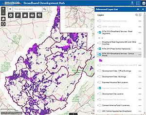 Interactive Broadband Map