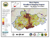 thumbnail image of broadband coverage map in region 1 of the state, total number of providers