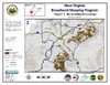 thumbnail image of broadband coverage map in region 3 of the state, no coverage