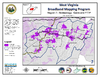 thumbnail image of broadband coverage map in region 7 of the state, cable and fiber technology
