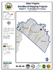 thumbnail image of broadband coverage map in region 9 of the state, no coverage