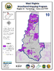thumbnail image of broadband coverage map in region 10 of the state, cable and fiber technology