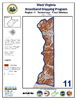 thumbnail image of broadband coverage map in region 11 of the state, fixed wireless technology