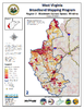 thumbnail image of broadband coverage map in the state, maximum upload speed, wireline