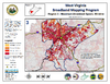 thumbnail image of broadband coverage map in the state, maximum download speed, wireline