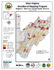 thumbnail image of broadband coverage map in the state, maximum upload speed, wireline