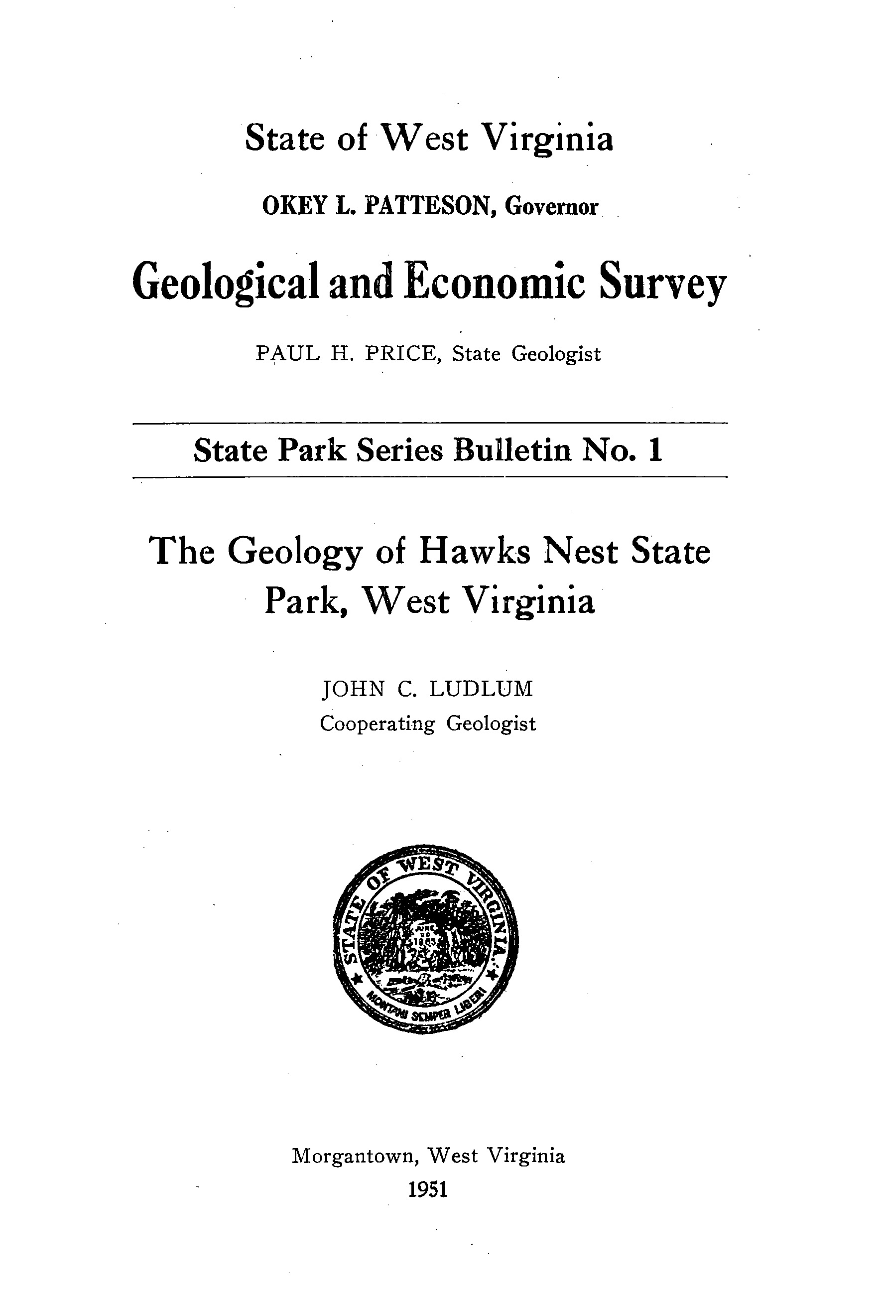 Geology of Hawks Nest