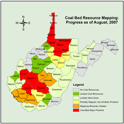 CBMP Mapping Progress Map - small version