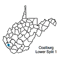 Coalburg Lower Split 1 map page