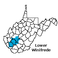 Lower Winifrede map page
