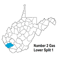 Number 2 Gas Lower Split 1 map page