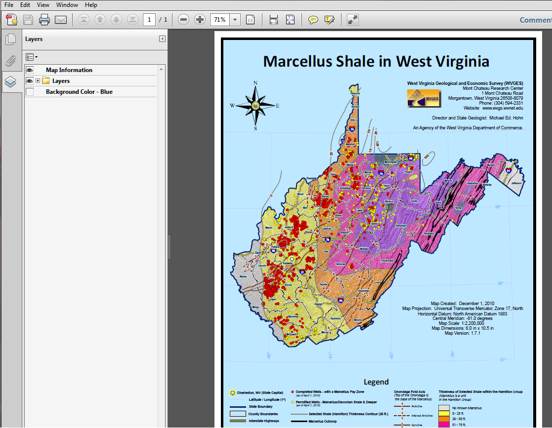 image of the Marcellus PDF when first viewed image of the Marcellus PDF when first viewed