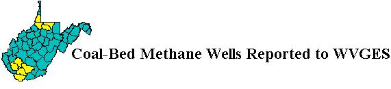 Coal-bed Methane Wells Reported to WVGES