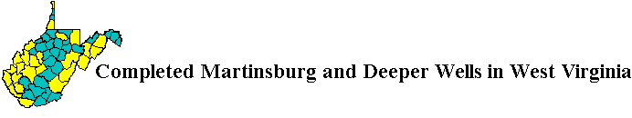 Completed Martinsburg and Deeper Wells