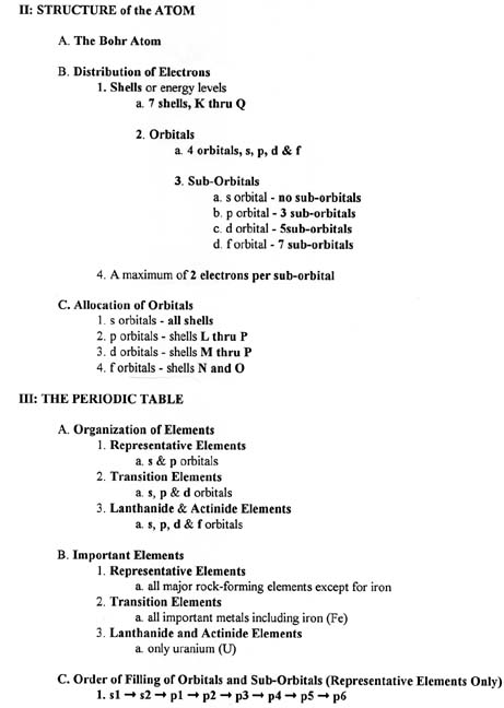 Telecourse Outline