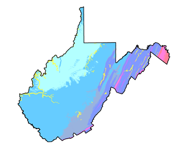 WV map image