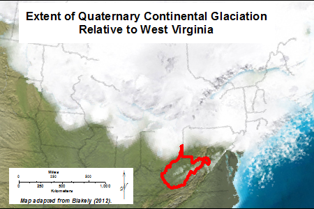 glacier map