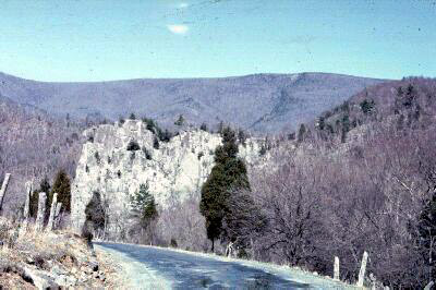 Westward View of Eagle Rock