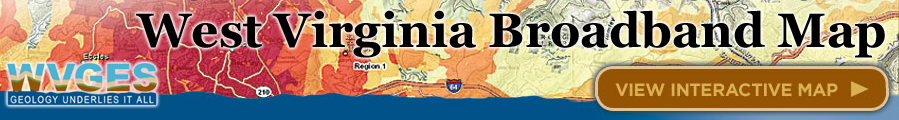 WV Broadband Map banner