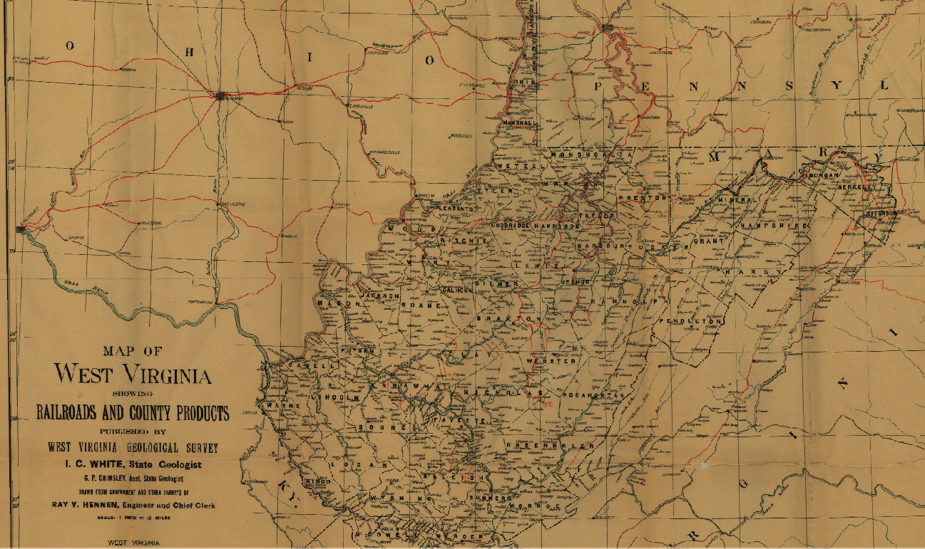 Map of the Month:  1905 Railroads