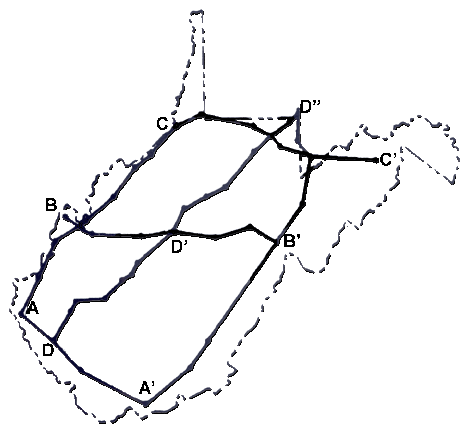 METC West Virginia Cross-Section Map