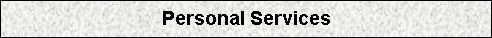 Personal Services